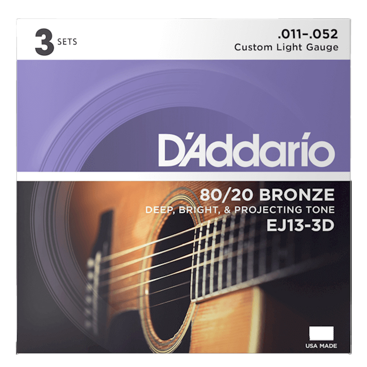 Encordadura Daddario Mod. EJ13 3-PACK - Image 2