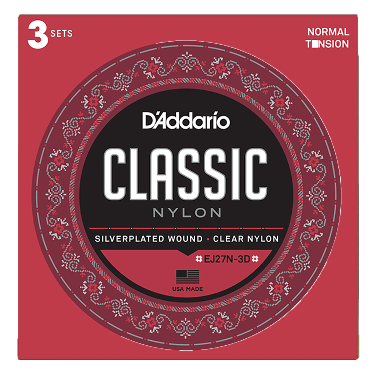 Encordadura Daddario Mod. EJ27N 3-PACK