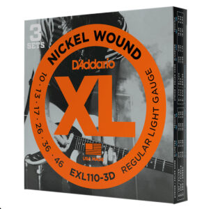 Encordadura Daddario Mod. EXL110 3-PACK