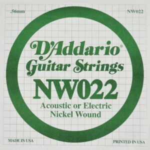 Cuerda D’Addario NW022 acero niquelado