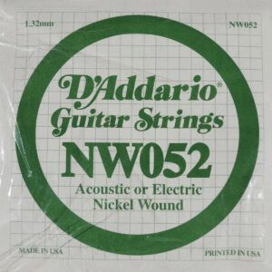 Cuerda D’Addario NW052 bajo o eléctrica