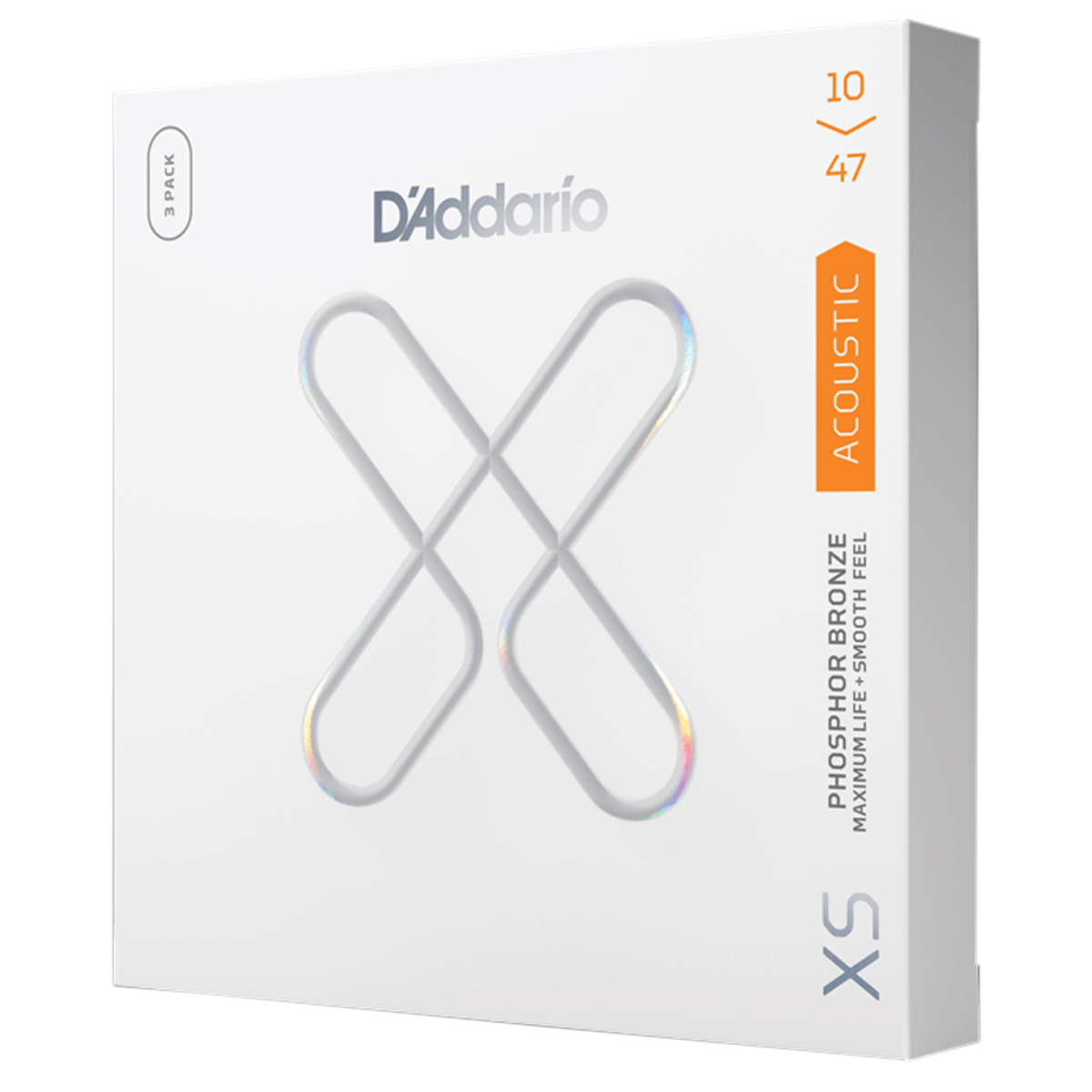 Encordadura Daddario Mod. XSAPB1047 3-PACK
