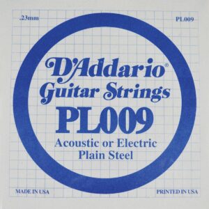 Cuerda D’Addario PL009 acero guitarra eléctrica