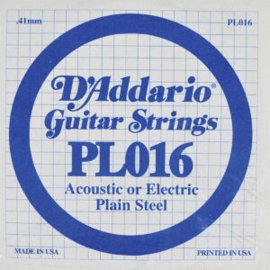 Cuerda D’Addario PL016 eléctrica