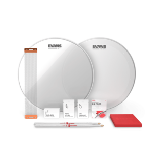 Kit de Parches Evans para tarola de 13 pulgadas ESTUK-13HDD-1