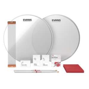 Kit de Parches Evans para tarola de 13 pulgadas ESTUK-13UV1-1