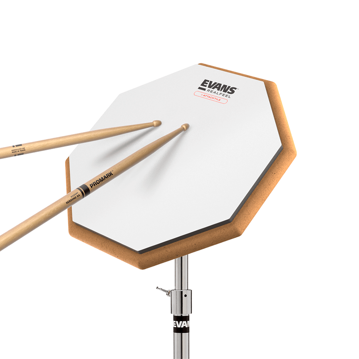 Paquete con practicador Evans Attacktile Pad Scholastic - Image 3