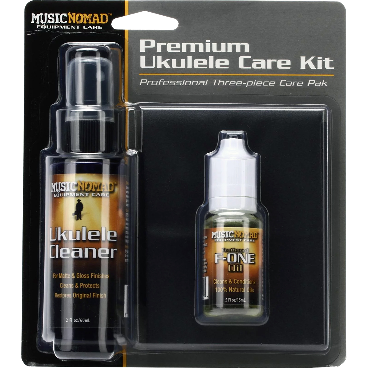 Kit Premium Uke Care 3 PZ Music Nomad MN142