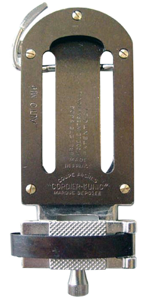 Cortacañas Cordier para clarinete herramienta ajuste cañas