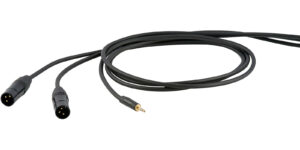 Cable Proel para Audio 2 Xlr-plug 3.5 DHS595LU18