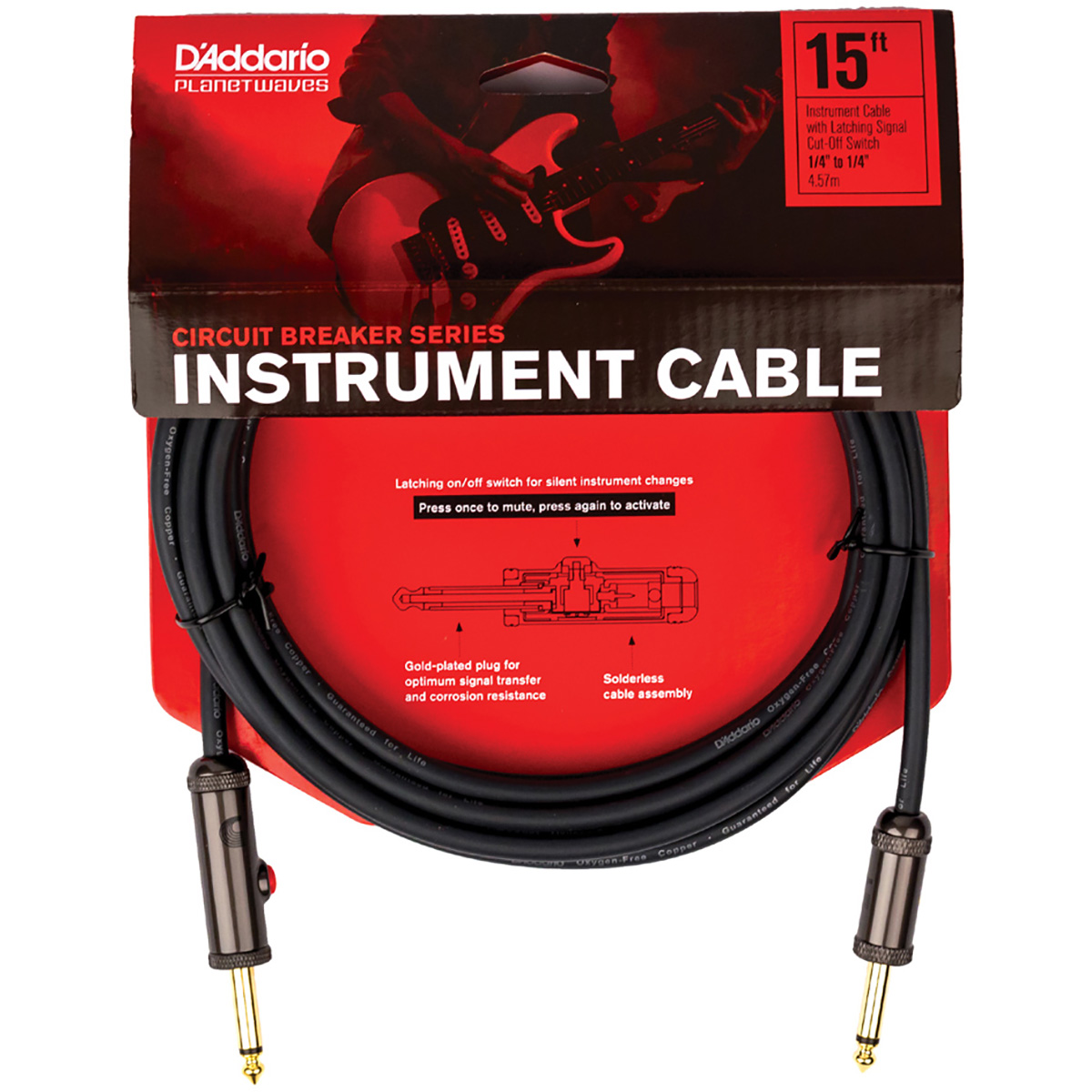 Cable Planet Wave para Inst. PW-AGL-15
