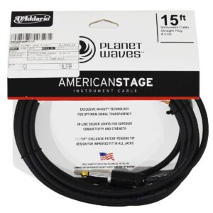 Cable Instrumento Planet Waves PW-AMSG-15 Audio