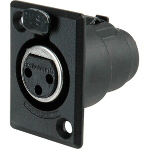 Conector Switchcraft Chasis Mod. D3FBX
