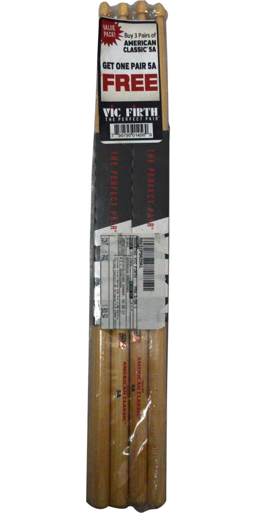 Baquetas Vic Firth 5A Pack Promocional