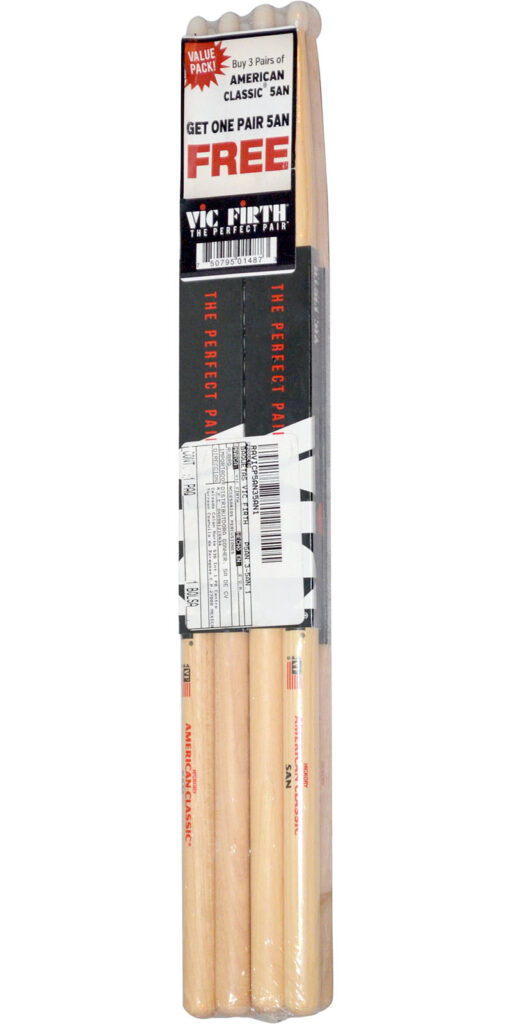 Baquetas Vic Firth 5AN Nylon Pack