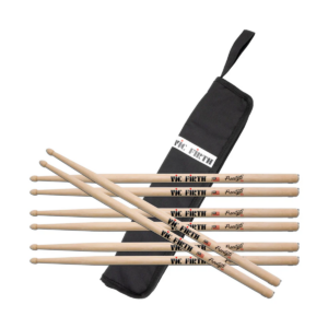 Baquetas Vic Firth 5A Pack 4 Pares con Funda