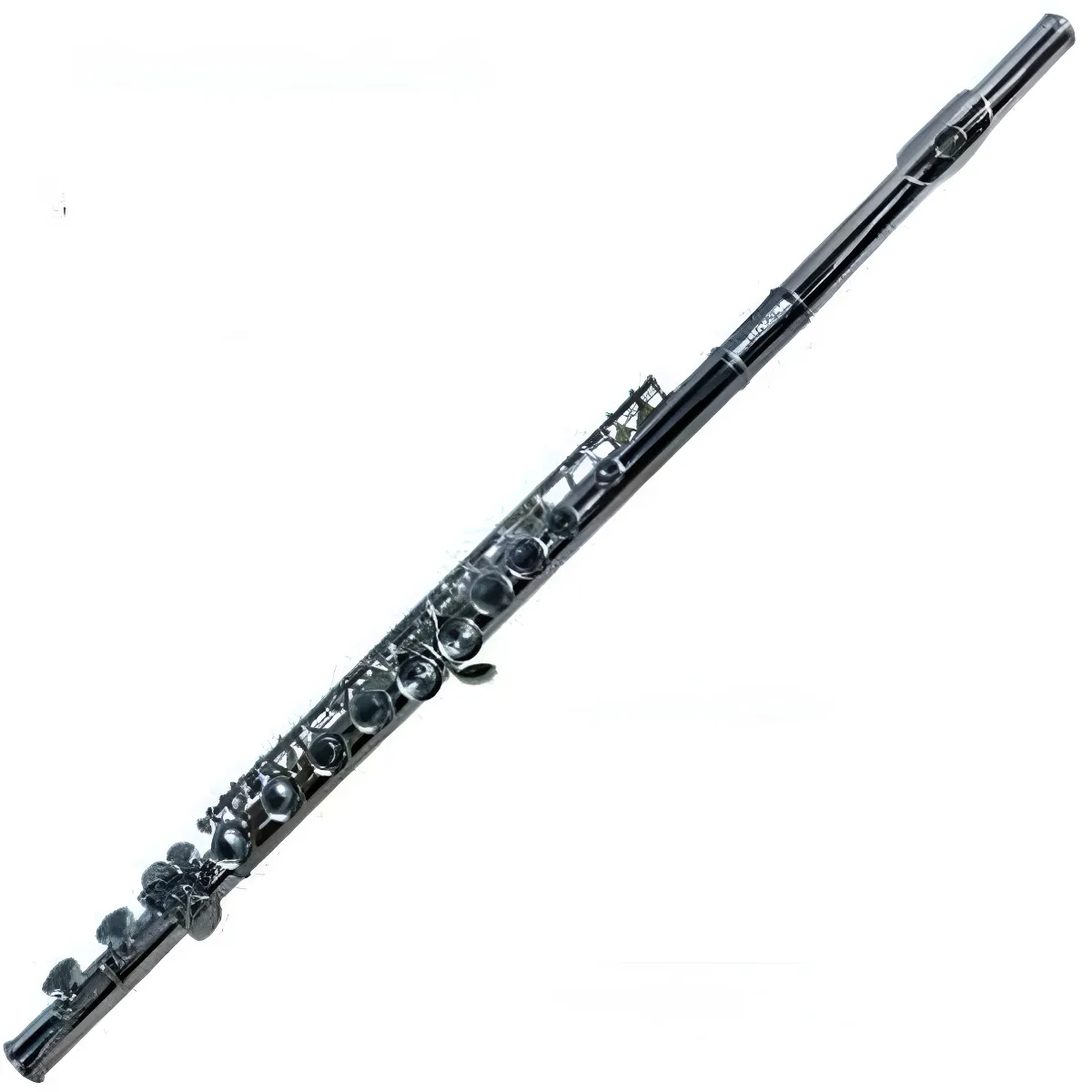Flauta Transversal Silvertone Níquel 16 Llaves Do Llave Mi SLFT002