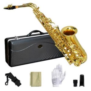 Saxofón Alto Silvertone SLSX009 Eb Laqueado