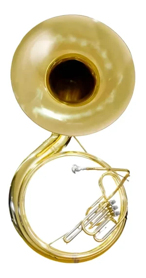 Tuba Sousafón Silvertone SLSS001 Laqueado Pabellón 26" con Estuche