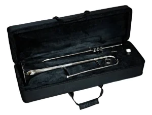 Trombón de Émbolos Silvertone SLTB002 en Do Niquelado con Estuche