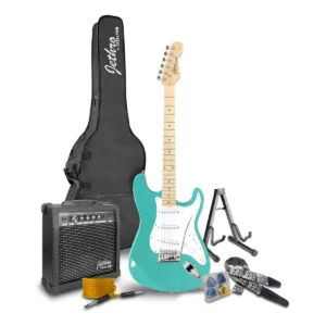 Paquete Guitarra Eléctrica Steelpro TC Series 032 Verde Sherwood 032-SK