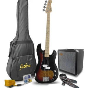 Paquete de Bajo Eléctrico de 4 Cuerdas Steelpro 3 Tonos 501-SK Sunburst