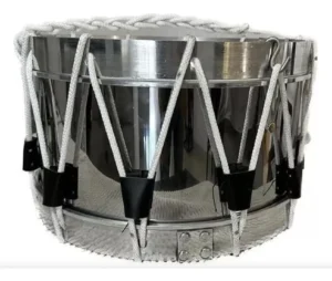Tambor Banda de Guerra Junior Aluminio Surtidor Militar TAM03 Infantil 13 pulgadas