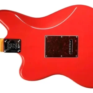 Guitarra Eléctrica Serie TW Tagima, Color Rojo Mica Vino, Cuerpo Álamo Americano, Cabeza y Brazo de Maple, Diapasón Madera Técnica 22 Trastes TW-61-FR-DF-TT