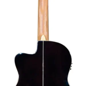 Guitarra Electroacústica Clásica con Corte Serie Walnut Tagima, Color Sunburst Brillante, Pastilla Tagima TEQ-8 4 Bandas y Afinador WS-10-EQ-DSBS