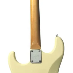 Guitarra Eléctrica Tipo Stratocaster Tagima, Color Blanco Vintage con AWH Mica Blanco Avegentado, Cuerpo de Tilo Americano, Cabeza y Brazo Maple Barnizado, con 3 Pastillas Single Coils USA TG-530-OWH-LF-AWH