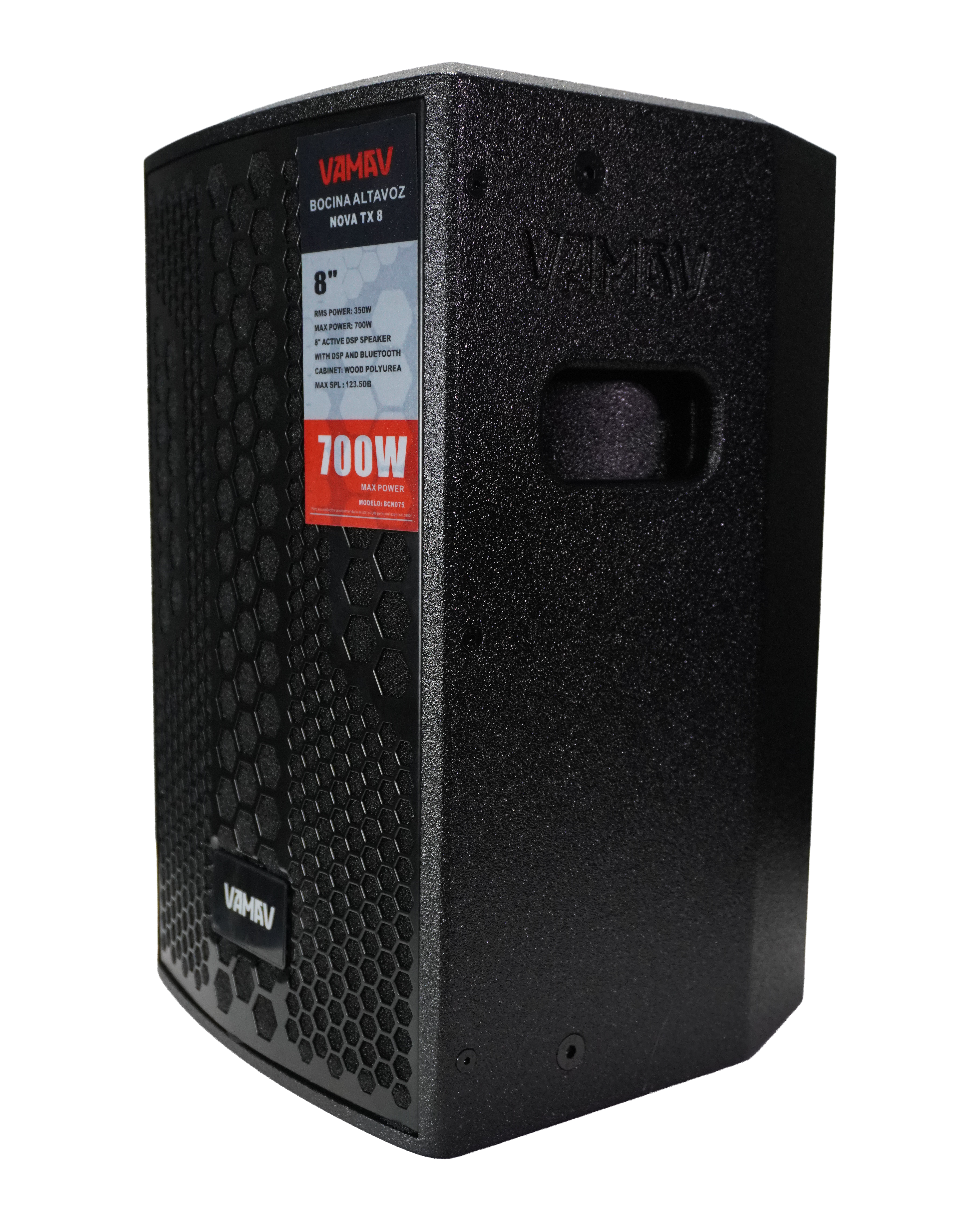Sistema de Audio Vamav Nova TX8 8 Pulgadas 350W RMS Portátil 2.1 - Imagen 6