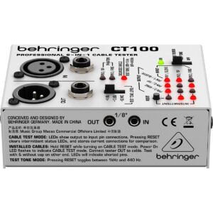 Probador cables Behringer CT100
