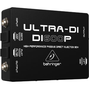Caja Directa Pasiva Behringer Ultra-DI DI600P Profesional