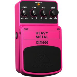 Pedal Behringer HM300 Heavy Metal Distortion