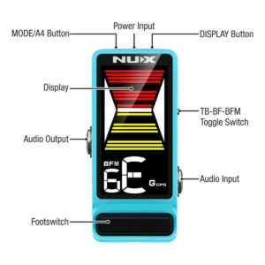 Afinador Nux Electrónico NTU-3 MKII