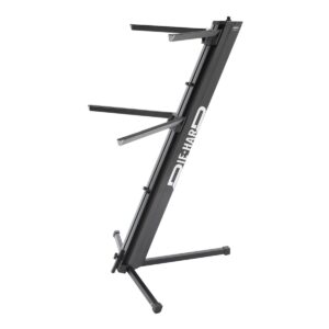 Soporte Proel DHKS10BK para Teclado Doble Nivel Negro