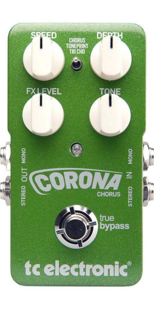 Pedal TC Electronic CORONA CHORUS con Tecnología TonePrint