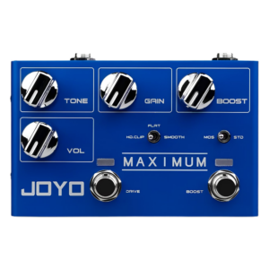 Pedal de Overdrive Joyo R-05 MAXIMUM Serie R con Boost Independiente