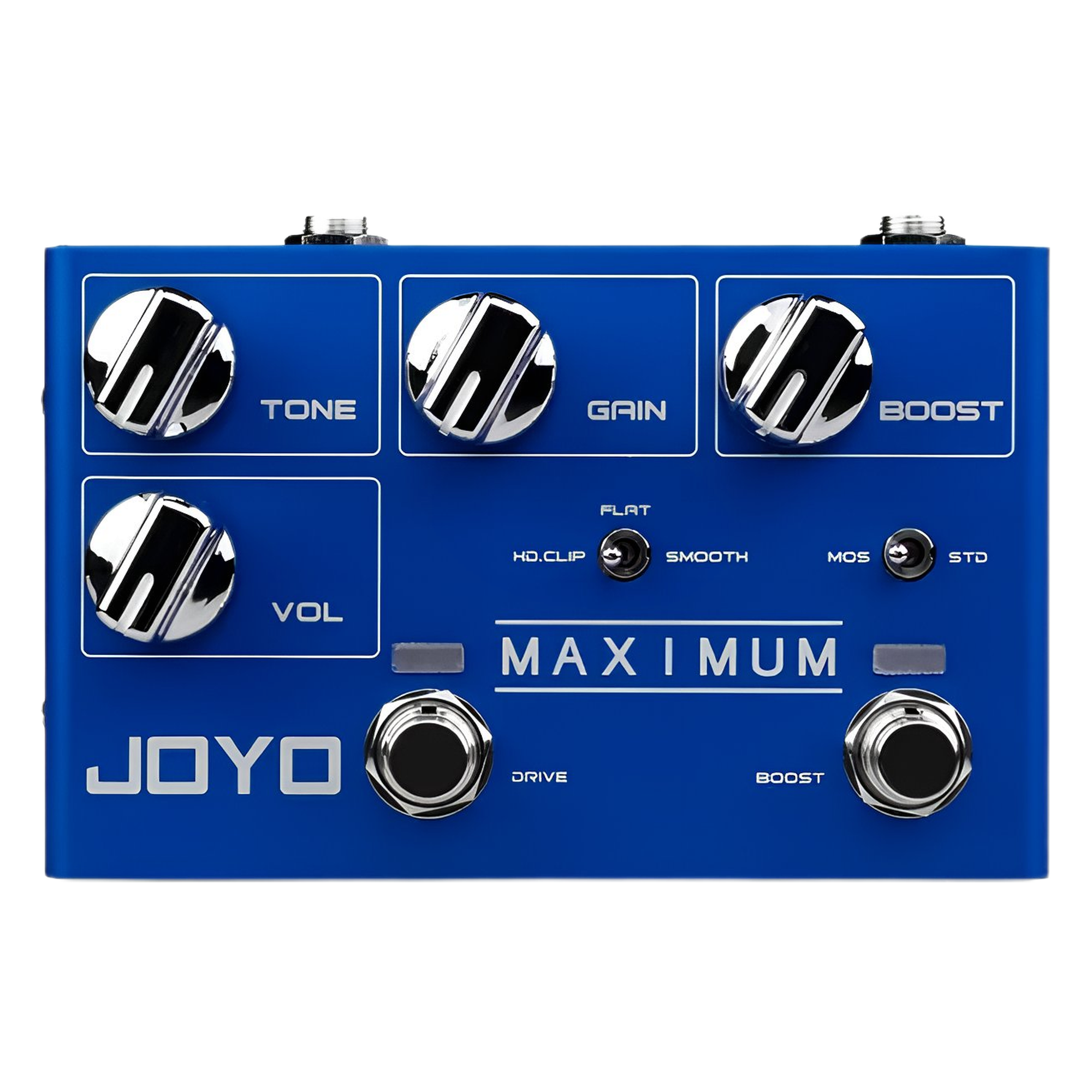 Pedal de Overdrive Joyo R-05 MAXIMUM Serie R con Boost Independiente
