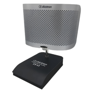 Pantalla Anti-pop Alctron PF59 Profesional con Base de Mesa para Podcast