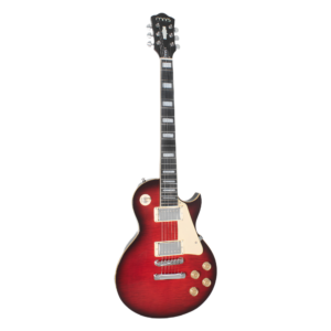 Guitarra Eléctrica Mars Mod. Les Paul Standard RSN Rojo Satín