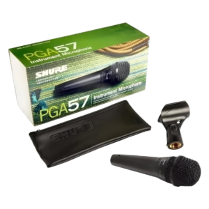 Micrófono Dinámico para Instrumentos Shure PGA57-XLR Cardioide